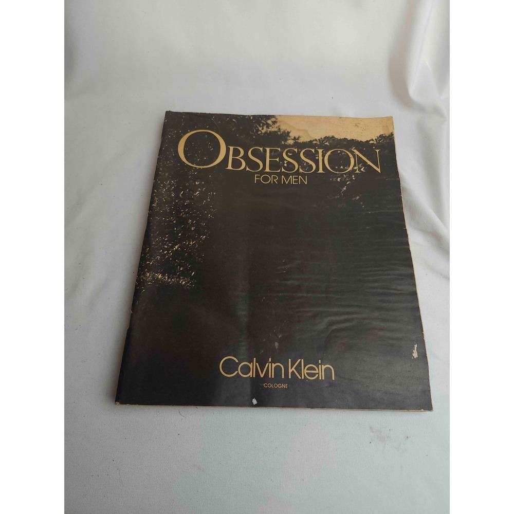 Vintage 80s Magazine Ad Calvin Klein Obsession Marlboro Print Art Ephemera